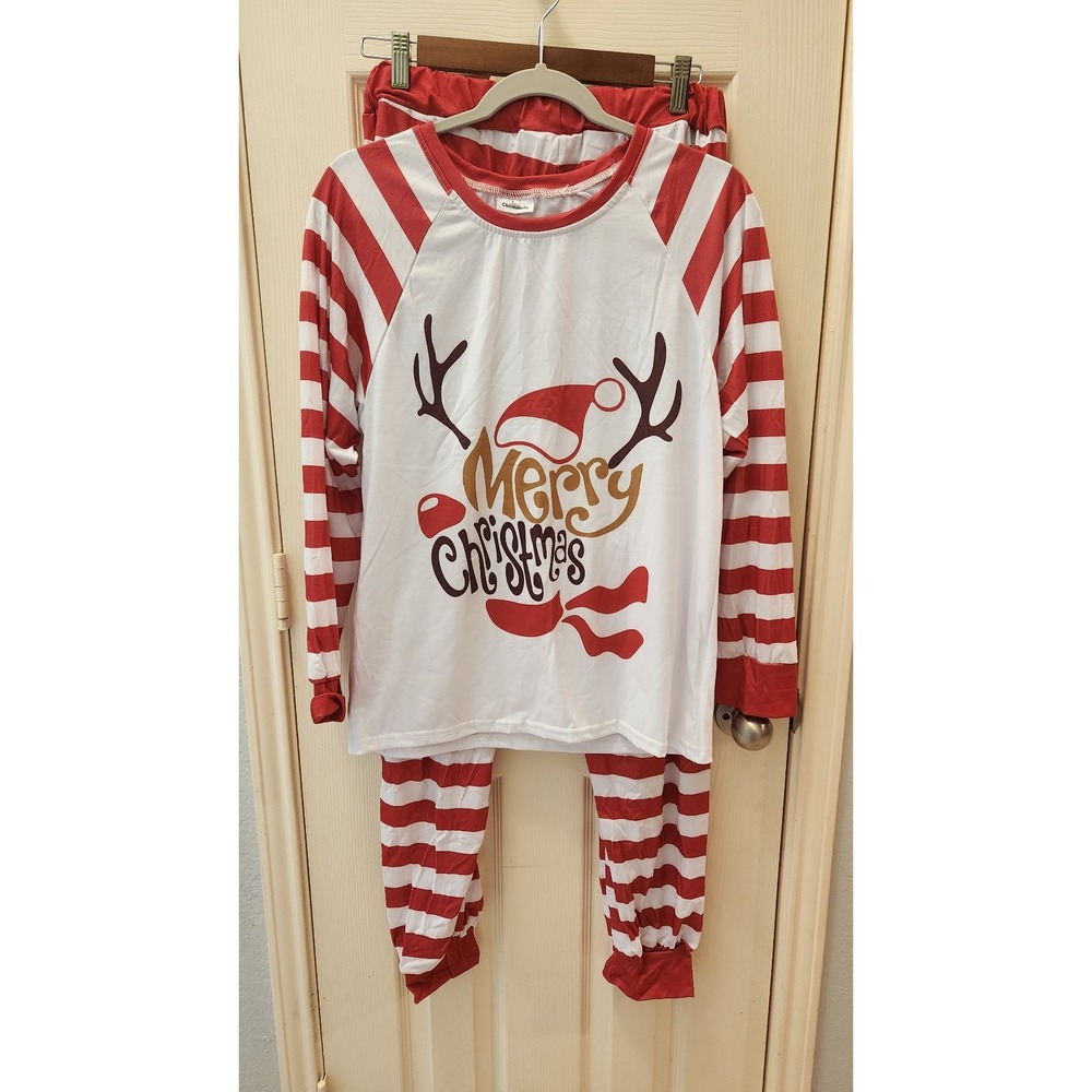 Pajama Set NIB Merry‎ Christmas Set women's large